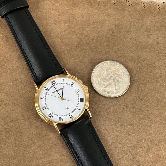 Vintage 1980's Luxury Bucherer Swiss Made 7 Jewels Swiss Quartz Movement Watch - Picture 7 of 10